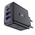 Incarcator retea Acefast A57, 35W, 1xUSB-C, 2xUSB-A, Negru 3 - lerato.ro