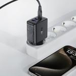 Incarcator retea Acefast A57, 35W, 1xUSB-C, 2xUSB-A, Negru 6 - lerato.ro