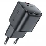 Incarcator retea GaN Acefast A73 Mini, 20W, USB-C, Quick Charging, Negru 6 - lerato.ro