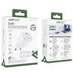 Incarcator retea GaN Acefast A77 Mini, 30W, USB-C, Quick Charging, Cablu USB-C inclus, Alb 8 - lerato.ro