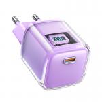 Incarcator retea Acefast A53, 30W, USB-C, Quick Charging, Violet 2 - lerato.ro