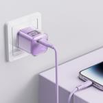 Incarcator retea Acefast A53, 30W, USB-C, Quick Charging, Violet 6 - lerato.ro