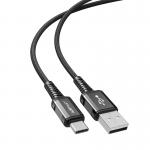 Cablu Acefast C1-04, USB-A la USB-C, 3A, 1.2m, Negru 3 - lerato.ro