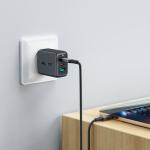 Cablu pentru incarcare si transfer Acefast C1-09, USB-C la USB-C, 240W, 5A, 40Gbps, 4K, 1m, Negru 7 - lerato.ro