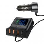 Incarcator auto Acefast B11, 138W, 5A, 2xUSB-C, 4xUSB-A, Negru 2 - lerato.ro