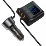 Incarcator auto Acefast B11, 138W, 5A, 2xUSB-C, 4xUSB-A, Negru 4 - lerato.ro