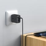 Cablu pentru incarcare si transfer Acefast C5-03, USB-C la USB-C, 100W, 5A, 480Mbps, 2m, Negru 4 - lerato.ro