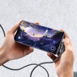 Cablu pentru incarcare si transfer Acefast C5-03, USB-C la USB-C, 100W, 5A, 480Mbps, 2m, Negru 7 - lerato.ro