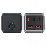 Incarcator retea Acefast Z2, 75W, 3xUSB-C, 2xUSB-A, Negru / Gri 7 - lerato.ro