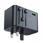 Incarcator retea Acefast Z1, 75W, 3xUSB-C, 2xUSB-A, Negru 7 - lerato.ro