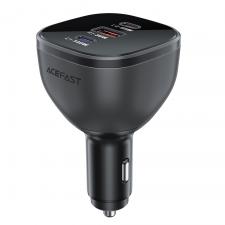 Accesorii auto, Incarcator auto Acefast B14, 165W, 5A, 2xUSB-C, 1xUSB-A, Negru, lerato.ro