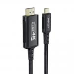 Cablu video Acefast C1, USB-C la HDMI tata, 4K, 60Hz, HDR, 1.8m, Negru 4 - lerato.ro