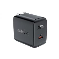 Incarcator retea Acefast A23, 30W, 1A, 1xUSB-C, Priza SUA, Negru