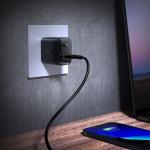 Incarcator retea Acefast A23, 30W, 1A, 1xUSB-C, Priza SUA, Negru 4 - lerato.ro