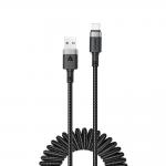 Cablu pentru incarcare si transfer de date cu arc Acefast C14-04, USB-A la USB-C, 3A, 480Mbps, 1.2m, Negru 2 - lerato.ro