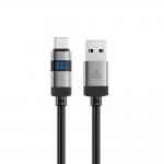 Cablu pentru incarcare si transfer de date Acefast C15-04, USB-A la USB-C, 66W, 6A, 480Mbps, 1.2m, Negru 2 - lerato.ro