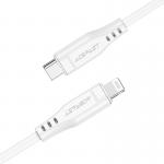 Cablu pentru incarcare si transfer de date Acefast C3-01, USB-C la Lightning, 30W, 3A, 480Mbps, 1.2m, Alb 3 - lerato.ro