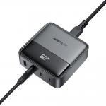 Incarcator retea Acefast Z6, 65W, 3A, 2xUSB-C, 2xUSB-A, Negru 5 - lerato.ro