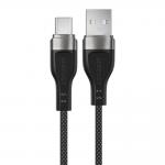 Cablu pentru incarcare si transfer de date Acefast C11-03, USB-A la USB-C, 3A, 480Mbps, 1.2m, Negru 2 - lerato.ro