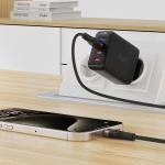 Cablu pentru incarcare si transfer de date Acefast C11-03, USB-A la USB-C, 3A, 480Mbps, 1.2m, Negru 8 - lerato.ro