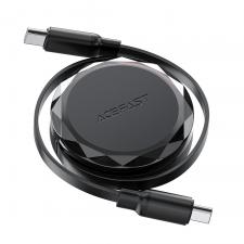 Cablu Acefast C13-03, USB-C la USB-C, 60W, 3A, 480Mbps, 1.2m, Negru