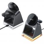 Statie de incarcare 3 in 1 Acefast E17, Compatibil MagSafe, Wireless Charging, 15W, USB-C, Negru 6 - lerato.ro