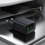 Incarcator retea Acefast A78 GaN, 1xUSB-C, 1xUSB-A, 20W, 3A, Negru 8 - lerato.ro