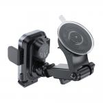 Suport auto universal Acefast D53, Dashboard Mount, Incarcare Wireless 15W, Rotire 360 grade, Negru 5 - lerato.ro