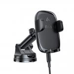 Suport auto universal Acefast D49, Dashboard Mount, Incarcare Wireless 15W, Rotire 360 grade, Negru 4 - lerato.ro