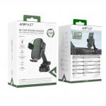 Suport auto universal Acefast D49, Dashboard Mount, Incarcare Wireless 15W, Rotire 360 grade, Negru 6 - lerato.ro