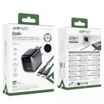Incarcator retea Acefast A113 GaN, Display LED, 1xUSB-C, 20W, 3A, Fast Charging, Negru 6 - lerato.ro