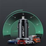 Incarcator auto Acefast, 1x USB-C, 1x USB-A, 38W, Quick Charging 3.0, Negru 8 - lerato.ro