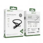 Cablu audio Acefast C1-07, USB-C tata la Jack 3.5mm mama, Convertor DAC integrat, Lungime 18cm, Negru 6 - lerato.ro