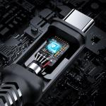 Cablu pentru incarcare si transfer de date Acefast C4-03, 2x USB-C, 100W, 5A, 480 Mbps, 2m, Negru 10 - lerato.ro