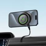 Suport auto Acefast E29, Dashboard / Windshield Mount, Compatibil MagSafe, Rotire 360 grade, Incarcare wireless 15W, Negru 7 - lerato.ro