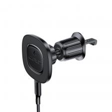 Suport auto Acefast D46, Air Vent Mount, Compatibil MagSafe, Rotire 360 grade, Incarcare wireless 15W, Negru