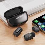 Kit microfon Acefast R2, 2 TX + 1 RX USB-C, Noise Cancelling, Carcasa incarcare, Autonomie 4h, Incarcare USB-C, Negru 7 - lerato.ro