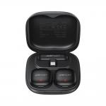 Kit microfon Acefast R1, 2 TX + 1 RX, Noise Cancelling, Carcasa incarcare, Autonomie 8h, Incarcare USB-C, Negru 3 - lerato.ro