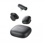 Kit microfon Acefast R1, 2 TX + 1 RX, Noise Cancelling, Carcasa incarcare, Autonomie 8h, Incarcare USB-C, Negru 4 - lerato.ro