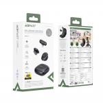 Kit microfon Acefast R1, 2 TX + 1 RX, Noise Cancelling, Carcasa incarcare, Autonomie 8h, Incarcare USB-C, Negru 6 - lerato.ro