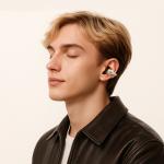 Casti wireless Acefast FA006 ACECLIP, OWS, Bluetooth 5.4, Autonomie 7h, IP55, USB-C, Gold 16 - lerato.ro
