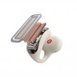 Casti wireless Acefast FA006 ACECLIP, OWS, Bluetooth 5.4, Autonomie 7h, IP55, USB-C, Gold 9 - lerato.ro