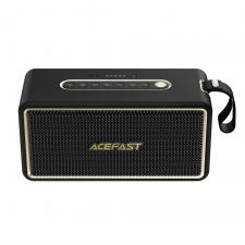 Boxe wireless / bluetooth, Boxa portabila wireless Acefast K3 Ultra, 66W, Bluetooth 5.4, 4500 mAh, Autonomie 19h, Iluminare RGB, IPX6, USB-C, Negru, lerato.ro