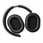 Casti wireless Acefast H12, ANC, Bluetooth 5.4, Autonomie 80h, 500mAh, Drivere 40mm, USB-C, Negru 5 - lerato.ro