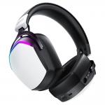 Casti gaming wireless Acefast H11, Drivere 50mm, Bluetooth 5.4, 2.4 GHz dongle, AUX. Microfon, Incarcare USB-C, 1000 mAh, Autonomie 70h, Iluminare RGB, Negru 3 - lerato.ro