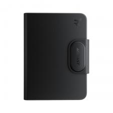 Husa universala din piele ecologica pentru pasaport Acefast S6, Localizare prin Apple Find My, Bluetooth, Baterie CR2032, Negru
