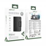 Husa universala din piele ecologica pentru pasaport Acefast S6, Localizare prin Apple Find My, Bluetooth, Baterie CR2032, Negru 9 - lerato.ro