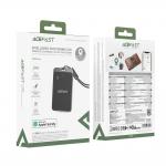 Dispozitiv anti pierdere Acefast S3 tip card, Bluetooth, Raza actiune 30m , Baterei 100mAh incarcabila 2ireless, Compatibil cu Apple Find My, Gri 10 - lerato.ro