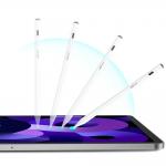 Stylus Pen capacitiv Acefast V2 compaticil cu tablete iPad, Fixare magnetica, Incarcare USB-C, 2 varfuri de schimb incluse, Alb 6 - lerato.ro