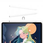 Stylus Pen capacitiv Acefast V2 compaticil cu tablete iPad, Fixare magnetica, Incarcare USB-C, 2 varfuri de schimb incluse, Alb 7 - lerato.ro